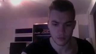 German handsome smooth boy with nice cock ass on cam