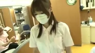 Japanese dental assistant