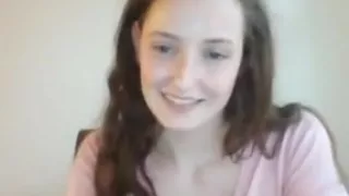 Very cute shy girl showing her body