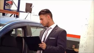 Muscle guys fucking Business man