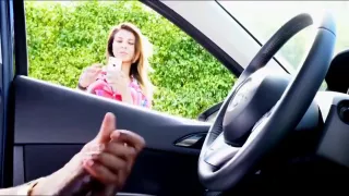 Exhibitionist showing dick girl watches and talks 1