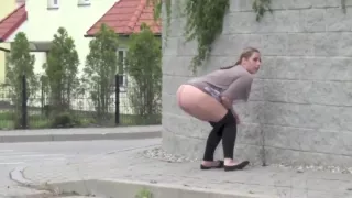 Babes peeing outdoor 6