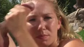 Blonde Frauen, Handarbeit, Kleine Titten