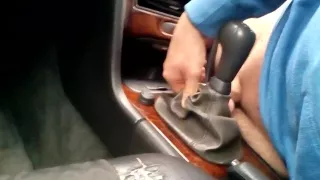 Car fuck gear shifter volvo v70 fick woman