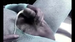 Amatoriale, Dildo, Vestito, Gay, Masturbazione, Nylon