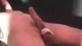 Cock and ball torture with long needles