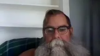 Bushy Bearded Dad Cum