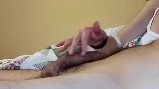 Wife Handjob with Cumshot
