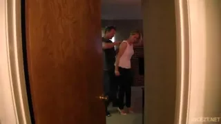 Hotmoza- cheating mom jerks off son to keep him quiet