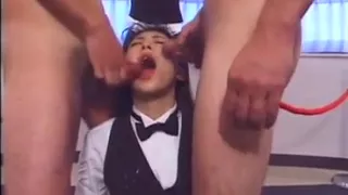 Japanese bukkake cum-in-mouth gokkun uncensored