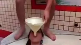 Lesbians piss femdom