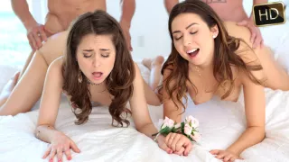 Melissa Moore And Riley Reid in Prom Night - TeamSkeet