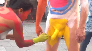 New york public body paint