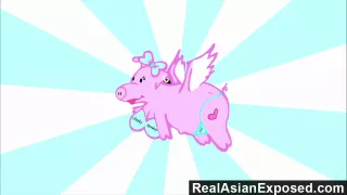 RealAsianExposed Pretty Asian doll delivers the ultimate delight