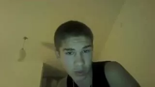 Serbian Cute Horny Boy Cums On Cam Nice Hairy Ass Cock