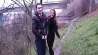 Older guy gets his dick sucked desperate college babe