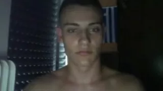 Greek cute boy big rock hard cock big bubble ass on cam