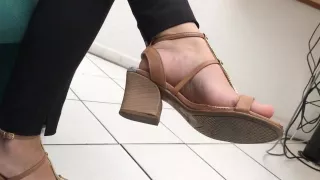 Compilation candid amateur feet toes soles pies piedi