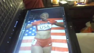 Allyson Felix Facial