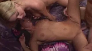 Fabulous pornstars Jessica Sweet and Liza Harper in exotic blowjob, small tits porn clip