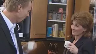 Mature slut fucked in the kitchen