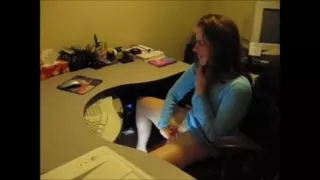 girlfriend  having some webcam fun