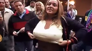 Public Flashing During Mardi Gras