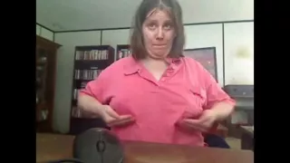 Mature Webam Sign Language