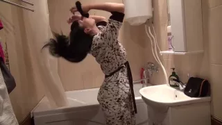 Naughty shower sex and public nudity