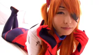Chika Arimura in Evangelion: Asuka Swallows The Load - CosplayInJapan