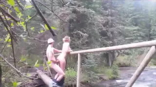 Outdoor river compilation (masturbation sex and orgasm)