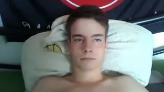 German Cute Boy With Big Cock And Big Smooth Ass On Cam