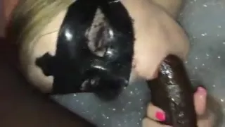 Hot couple at hot moment