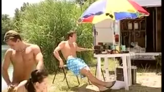 Pornoluver shot outdoor DP scene!