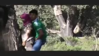 Arab Couple Caught In Garden