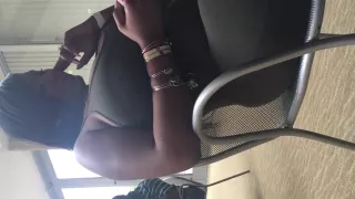 Amazing woman i found sitting she knew i was recording and put on a show