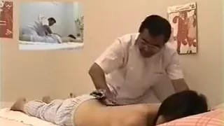 horny Japanese therapist