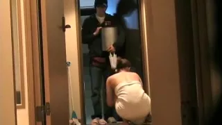 naked at door part 2