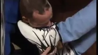 Dreckige weisse tennissocken