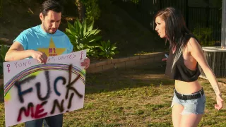 Callie Cyprus in Dykes Takin' Dick - Callie Cyprus, Scene #01 - BurningAngel