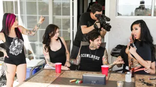 Joanna Angel in Between Scenes Hang Out Sex 2, Scene #01 - BurningAngel