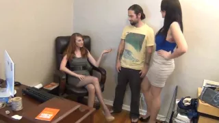 Alexis and friend footjob