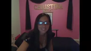 Christina models hour long session 9