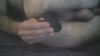 Hairy junior bitch with plug in ass