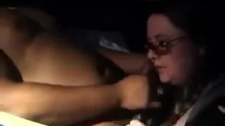 She devours his black cock