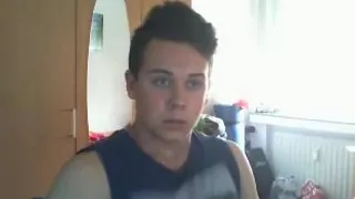 Cute German Boy With Huge Cock Cums On Cam Hot Big Ass Too