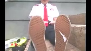 Work out stinky feet