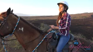 Nina North in Virtual Vacation Movie - AtkGirlfriends