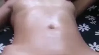 telugu girl naked and shows boyfriend  fingering