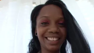 Black pussy gets white dick